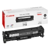 Canon 718 BK toner czarny, oryginalny 2662B002AA 070878