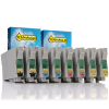 Epson Promocja: 2 x komplety tuszy do serii T071 (czarny + 3 kolory) wersja My Supplies T0715C 110681