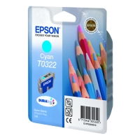 Epson T0322 niebieski, oryginalny C13T03224010 021130