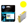 HP 364 (CB320EE) tusz żółty, oryginalny CB320EE 031880 HP 364 (CB320EE) tusz żółty, oryginalny CB320EE 031880