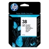 HP 38 (C9413A) tusz foto czarny, oryginalny C9413A 030462