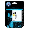HP 38 (C9417A) tusz żółty, oryginalny C9417A 030470