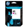 HP 40 (51640ME) tusz czerwony, oryginalny 51640ME 030070
