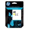 HP 40 (51640YE) tusz żółty, oryginalny 51640YE 030080