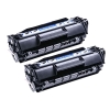 HP Q2612AD (12AD) 2 x toner czarny, wersja 123drukuj  130400