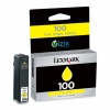 Lexmark 014N0902E (Nr 100) tusz żółty, oryginalny 14N0902E 040420
