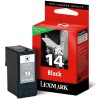 Lexmark 18C2090E (Nr 14) tusz czarny, oryginalny 18C2080E 040360