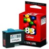 Lexmark 18L0042 (Nr 83) tusz kolorowy, oryginalny 18L0042E 040200 Lexmark 18L0042 (Nr 83) tusz kolorowy, oryginalny 18L0042E 040200