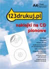 Naklejki błyszczące, pionowe - 2 pod sobą (zawartość: 20 naklejek)  060150