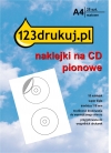 Naklejki matowe, pionowe - 2 pod sobą (zawartość: 50 naklejek)  060100