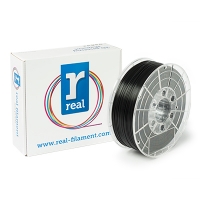 REAL Filament 3D czarny 1,75 mm PLA 1 kg, REAL  DFP02000