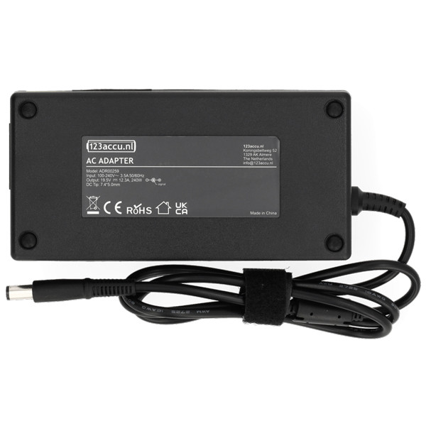 Ładowarka do laptopa Dell (19,5 V, 12,3 A, 240 W), wersja 123drukuj ADR00259 - 2