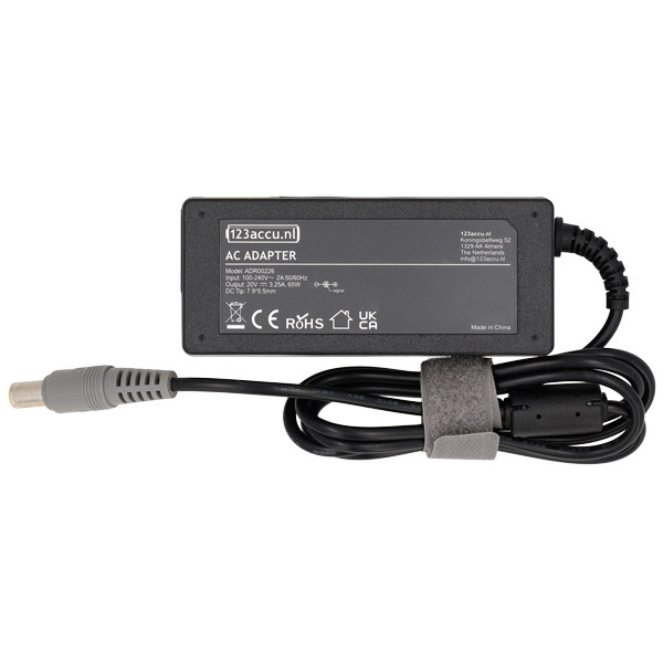 Ładowarka do laptopa Lenovo (20 V, 3,25 A, 65 W), wersja 123drukuj ADR00226 - 2