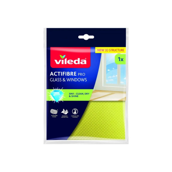 Ściereczka do okien Vileda | Actifibre pro 1 szt. | 183298 545827 - 1