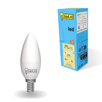 Żarówka E14 LED 123drukuj | świecowa | matowa | 2700K | 2,5 W (25 W)  LDR01850