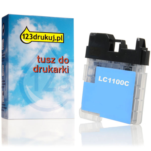 123drukuj zamiennik Brother LC-1100C tusz niebieski LC1100CC 028852 - 1