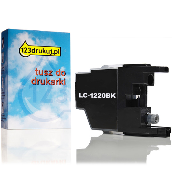 123drukuj zamiennik Brother LC-1220BK tusz czarny LC1220BKC 029071 - 1