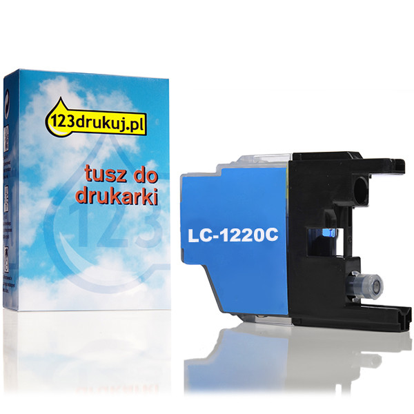 123drukuj zamiennik Brother LC-1220C tusz niebieski LC1220CC 029073 - 1