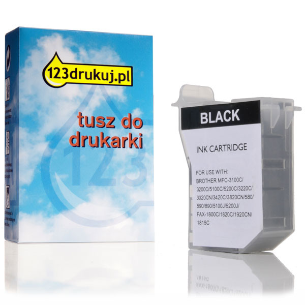 123drukuj zamiennik Brother LC-21BK / LC-600BK czarny LC600BKC 028951 - 1