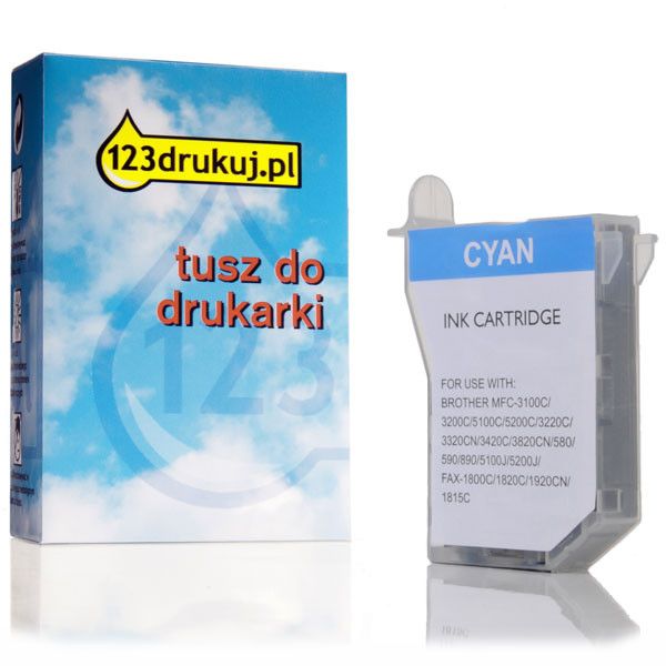 123drukuj zamiennik Brother LC-21C / LC-600C niebieski LC600CC 028961 - 1