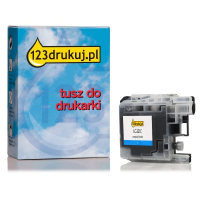 123drukuj zamiennik Brother LC-221 tusz niebieski LC221CC 350037