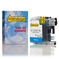 123drukuj zamiennik Brother LC-22UC XL tusz niebieski 350031