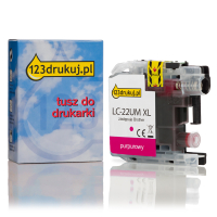 123drukuj zamiennik Brother LC-22UM XL tusz czerwony 350033