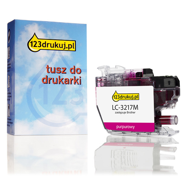 123drukuj zamiennik Brother LC-3217M tusz czerwony LC3217MC 028905 - 1