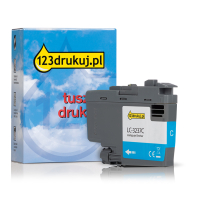 123drukuj zamiennik Brother LC-3237C tusz niebieski