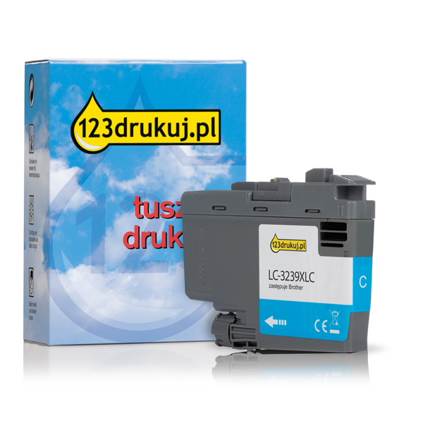 123drukuj zamiennik Brother LC-3239XLC tusz niebieski o zwiększonej pojemności LC3239XLCC 051221 - 1