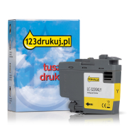 123drukuj zamiennik Brother LC-3239XLY tusz żółty o zwiększonej pojemności