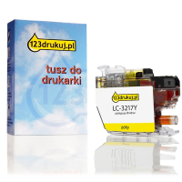 123drukuj zamiennik Brother LC-3617Y tusz żółty