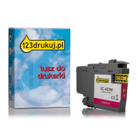 123drukuj zamiennik Brother LC-427M tusz czerwony LC427MC 051339