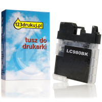 123drukuj zamiennik Brother LC-980BK tusz czarny LC980BKC 028869