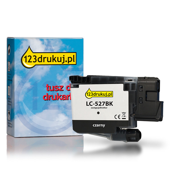 123drukuj zamiennik Brother LC527BK tusz czarny 051481 - 1