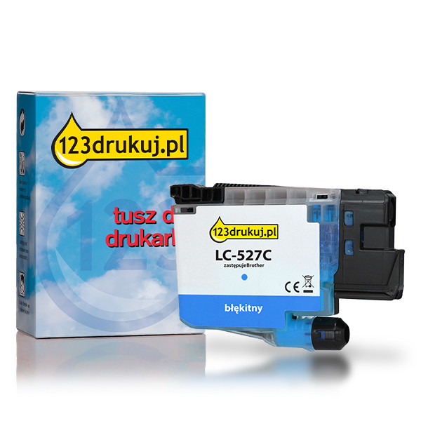 123drukuj zamiennik Brother LC527C tusz niebieski 051483 - 1