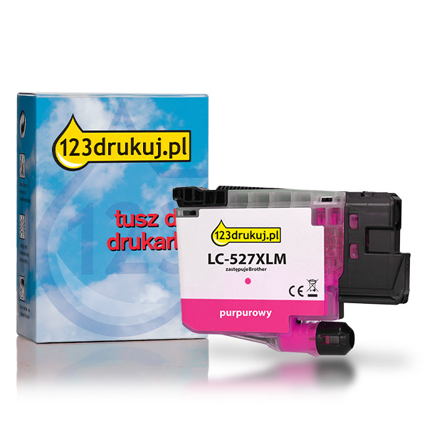 123drukuj zamiennik Brother LC527XLM tusz czerwony, zwiększona pojemność 051493 - 1