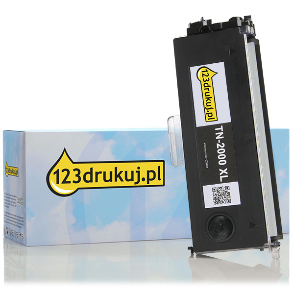 123drukuj zamiennik Brother TN-2000 XL toner czarny, zwiększona pojemność TN2000C 029993 - 1