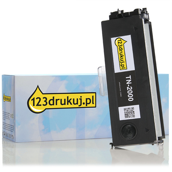 123drukuj zamiennik Brother TN-2000 toner czarny (TN-350) TN2000C 029992 - 1