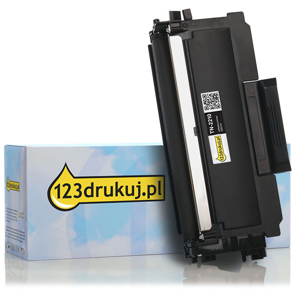 123drukuj zamiennik Brother TN-2210 toner czarny TN2210C 029181 - 1