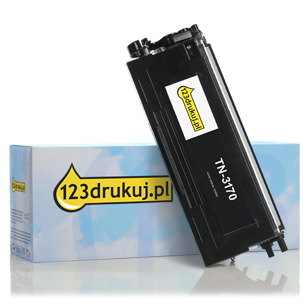 123drukuj zamiennik Brother TN-3170 toner czarny, zwiększona pojemność TN3170C 029892 - 1