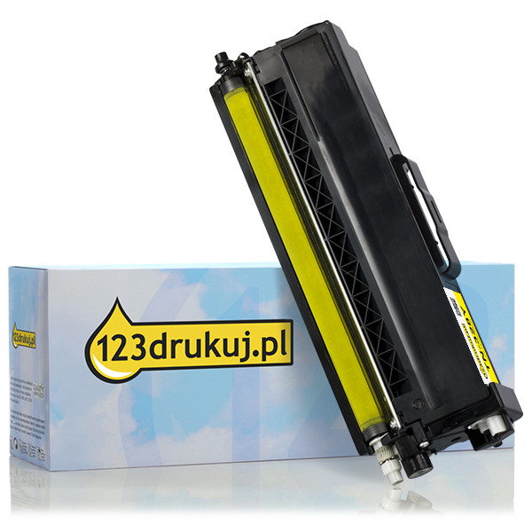 123drukuj zamiennik Brother TN-328Y toner żółty, extra zwiększona pojemność TN328YC 029209 - 1