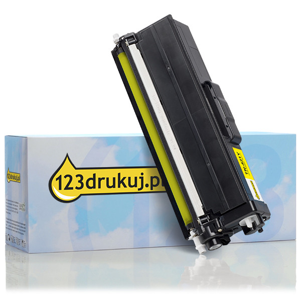 123drukuj zamiennik Brother TN-421Y toner żółty TN421YC 051117 - 1