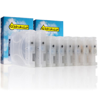 123drukuj zamiennik Promocja: 2 x komplet tuszów do serii LC-25 / LC-700 LC700BKC LC700CC LC700MC LC700YC 125800