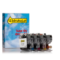 123drukuj zamiennik Zestaw promocyjny: komplet tuszów do serii LC-462: czarny + 3 kolory