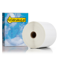 123drukuj zamiennik Brother BUS-1J150102-121 etykiety białe niepowlekane 102 mm x 150 mm BUS-1J150102-121C 080933