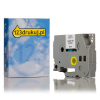 123drukuj zamiennik Brother HSe-211 taśma termokurczliwa, nadruk czarny na białym tle, 6 mm 088883 - 1