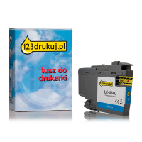 123drukuj zamiennik Brother LC-424C tusz niebieski