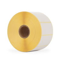 123drukuj zamiennik Brother RD-S05E1 termiczne, białe etykiety papierowe 51 mm x 26 mm, 1552 szt 080761