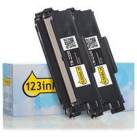 123drukuj zamiennik Brother TN-2320BK toner czarny, zwiększona pojemność x2 (dwupak) 160702